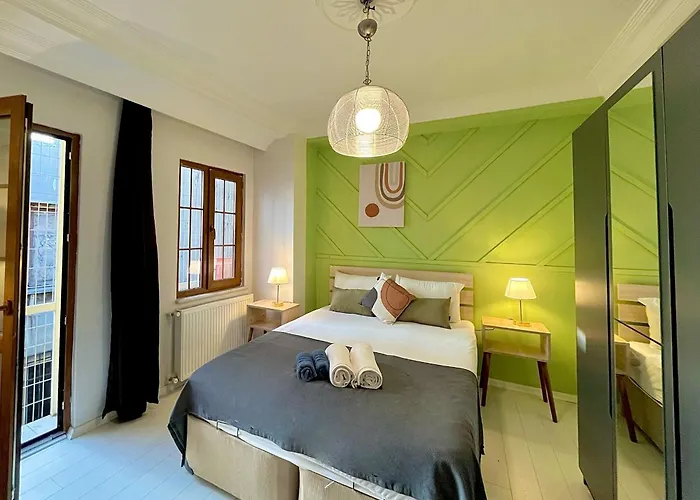 W/ New Furnitures Next To Istiklal Street And Taksim Square