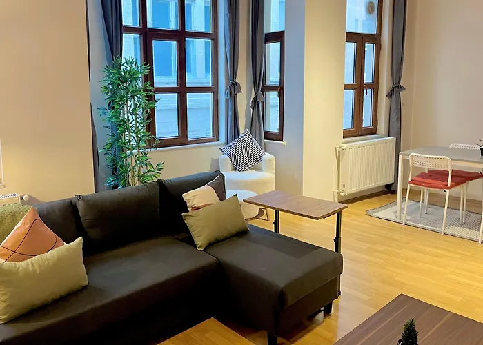 W/ New Furnitures Next To Istiklal Street And Taksim Square