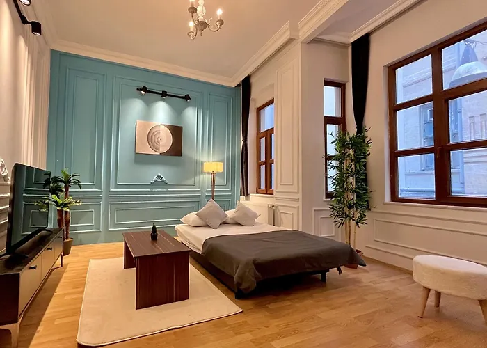 W/ New Furnitures Next To Istiklal Street And Taksim Square Istanbul