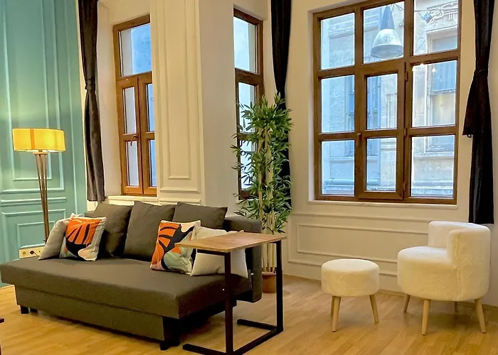 W/ New Furnitures Next To Istiklal Street And Taksim Square Istanbul