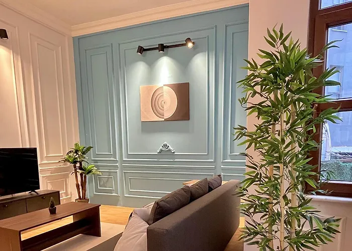 W/ New Furnitures Next To Istiklal Street And Taksim Square